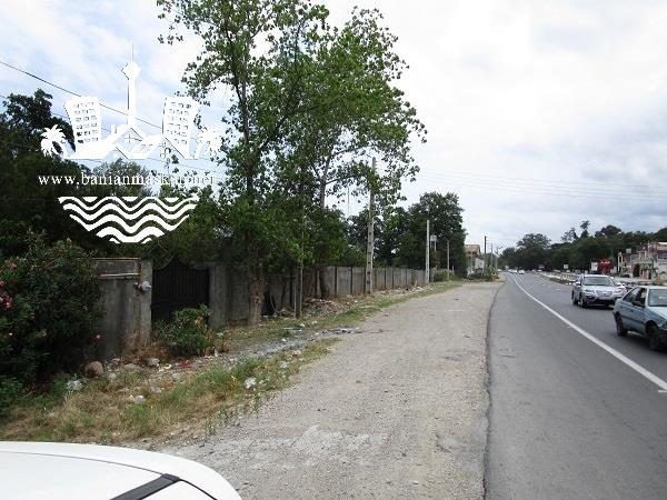 فروش زمین ساحلی جاده به دریا